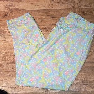 Tie-dye Print Star 3x loungewear sleep pants